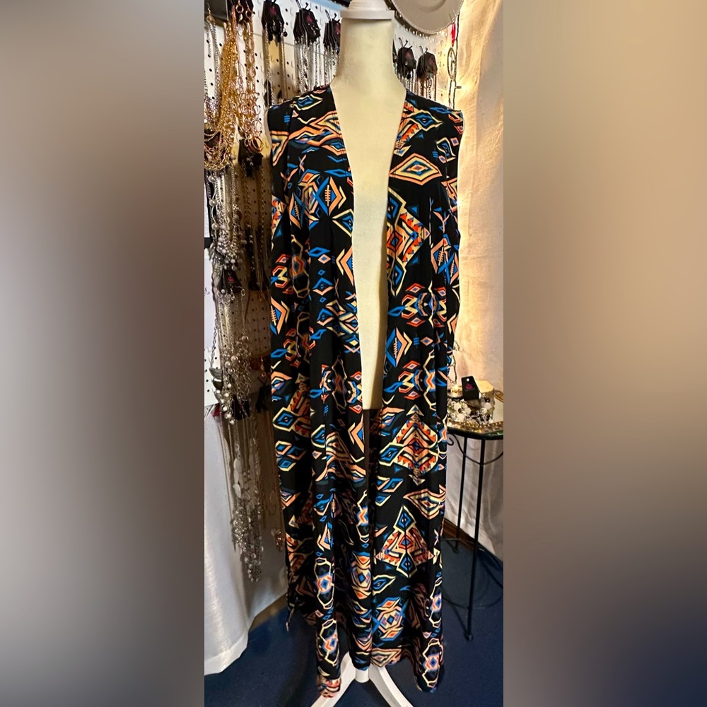 🍁3 for $25🍁LulaRoe Joy Sleeveless Duster Sz. L